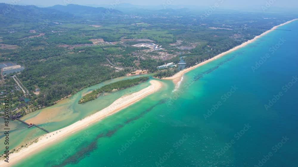 Beautiful Thai Mueang Beach of Phang Nga Province, Southern Thailand, Asia Beautiful Thai Mueang Beach of Phang Nga Province, Southern Thailand, Asia