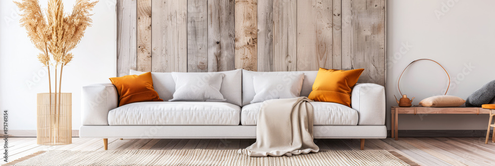 Interiors designer composition with rustic furniture in a residential property. Minimalist Real Estate conceptual image with plain lighting and copy space. Interiors designer composition with rustic furniture in a residential property. Minimalist Real Estate conceptual image with plain lighting and copy space.