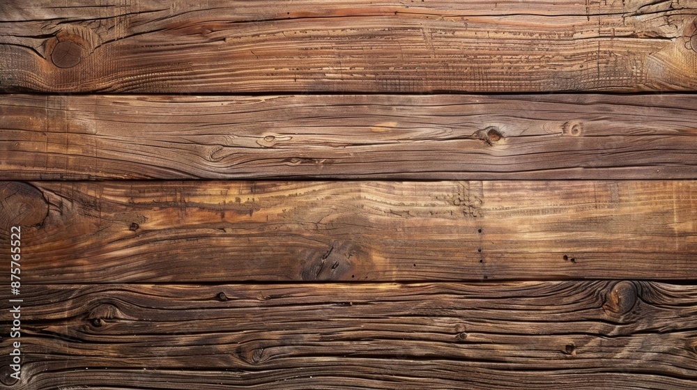 Naklejka premium Elegant Walnut Hardwood Flooring. Warm and Inviting Home Interior concept