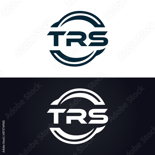 TRS logo. T R S design. White TRS letter. TRS, T R S letter logo design. T R S letter logo design in GOLD, GOLDEN LOGO, THREE, style. letter logo set in one artboard. T R S letter logo vector design. photo