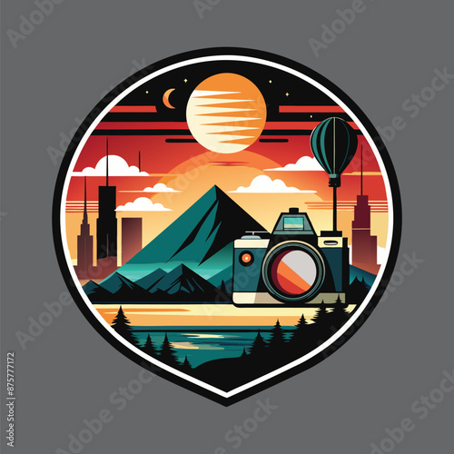 create a World Photography Day 2024 Vector T-shirt design