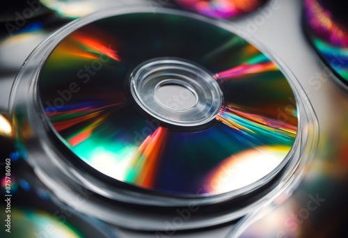 concept storage dvd cd data compact disc hardware software datum multimedia song music motion picture image blue background burn library digital binary transfer