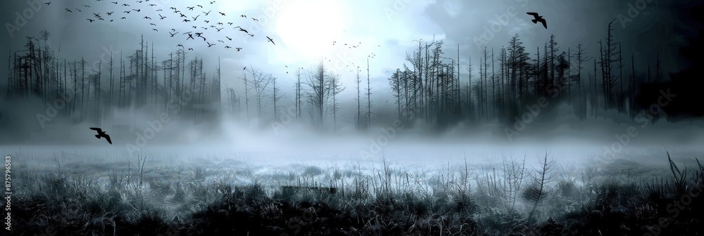 Mystical Foggy Forest Mystical Foggy Forest