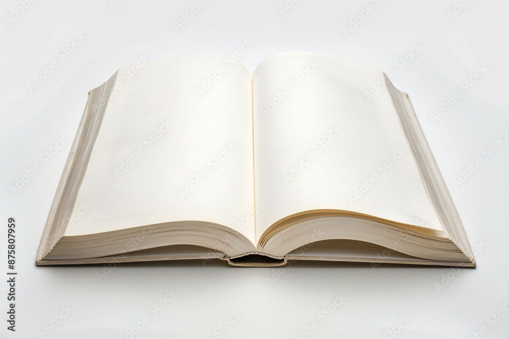 open blank book on white background, top view, mockup style, white space for text, copy of stock photo, high resolution, high quality, high detail, professional photography open blank book on white background, top view, mockup style, white space for text, copy of stock photo, high resolution, high quality, high detail, professional photography