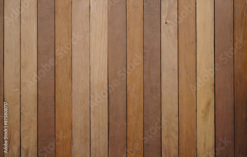 Brown wood texture background. Generative AI.