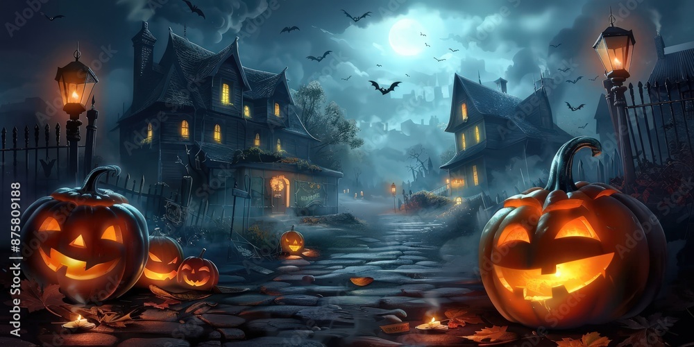 Spooky Halloween Night Spooky Halloween Night