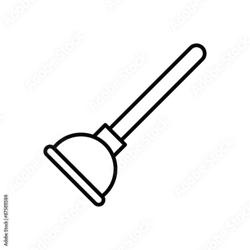 Plunger icon vector design templates simple and modern