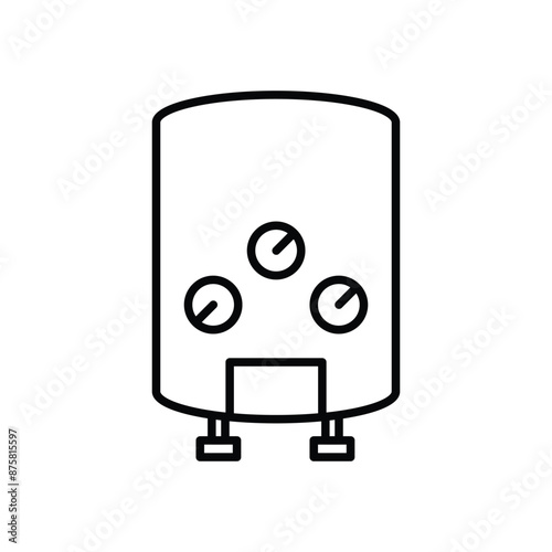 Water heater icon vector design templates simple and modern