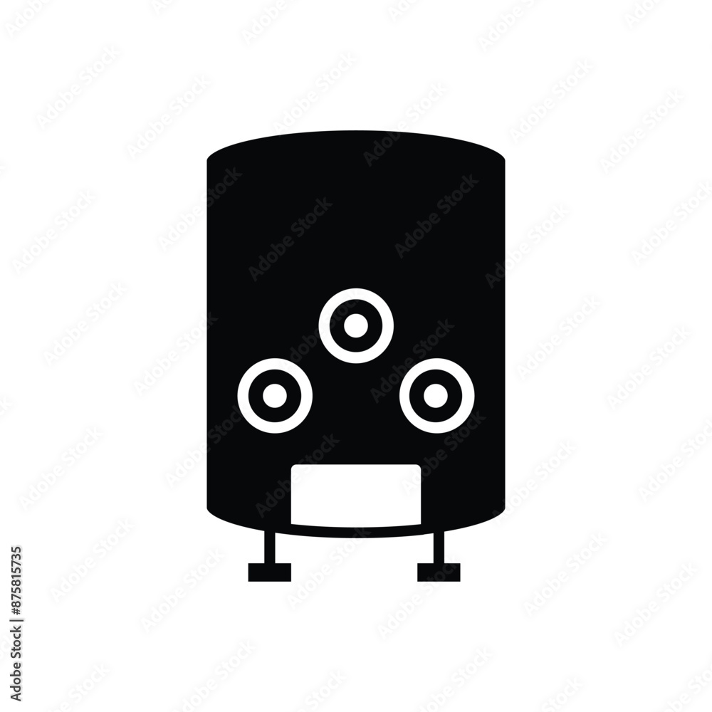 Water heater icon vector design templates simple and modern Water heater icon vector design templates simple and modern
