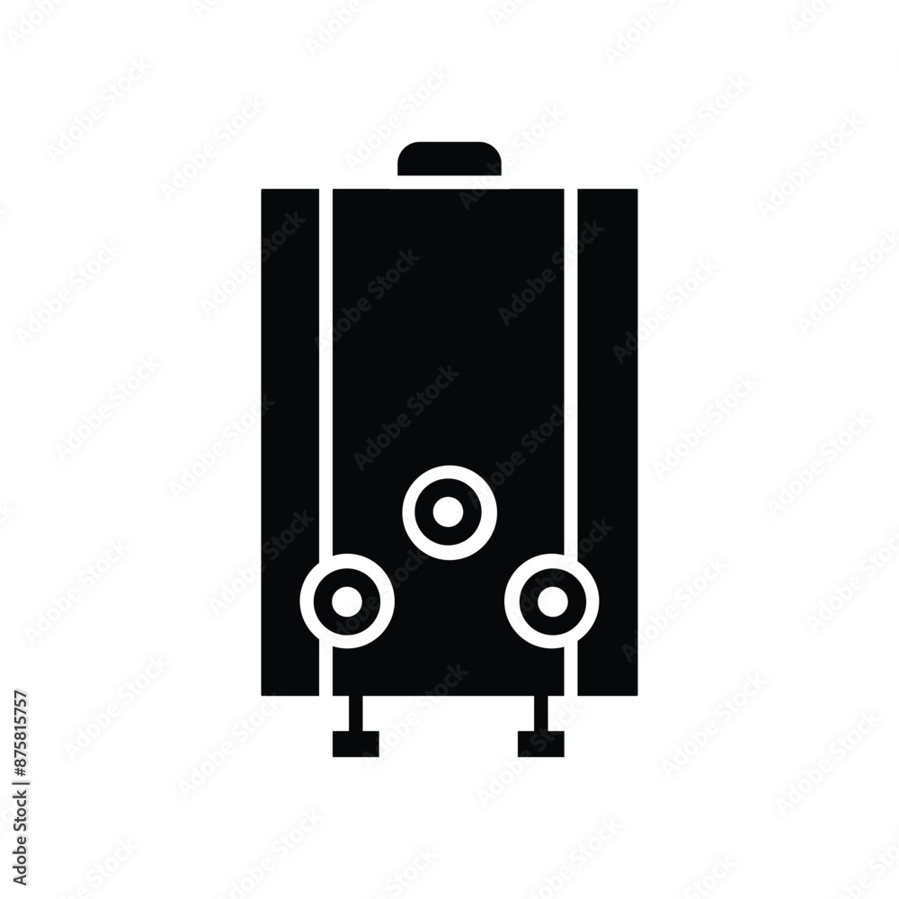 Water heater icon vector design templates simple and modern Water heater icon vector design templates simple and modern