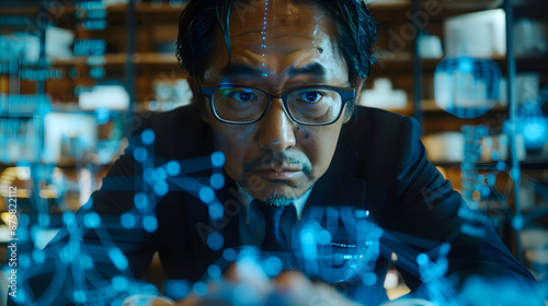 Business Technology: A Japanese tech leader in a high-tech lab