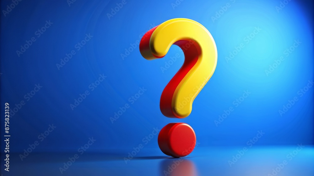 A bright yellow question mark with a bold red exclamation mark in the center on a deep blue background. A bright yellow question mark with a bold red exclamation mark in the center on a deep blue background.
