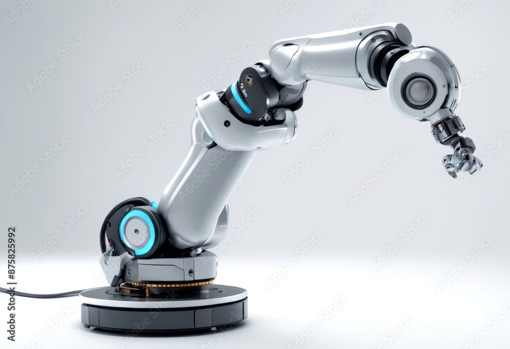 robots arm white universal robot background 3d render cobot automatic robotic collaborative three-dimensional artificial intelligence assembly line automated automation robots arm white universal robot background 3d render cobot automatic robotic collaborative three-dimensional artificial intelligence assembly line automated automation