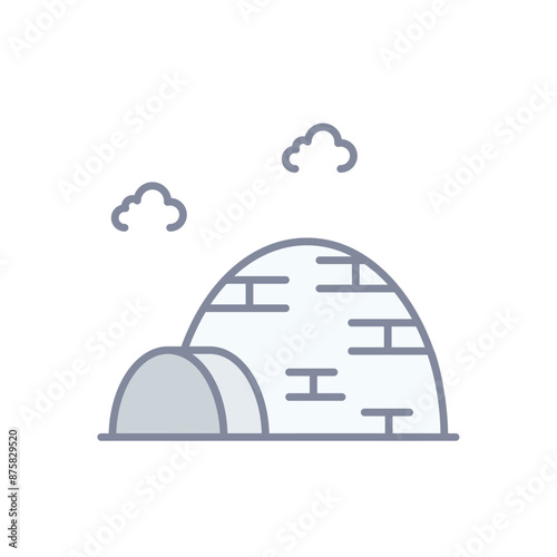 Igloo vector icon