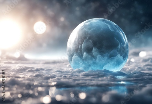 digital featuring design ice fi image adding alien art planet space text three dimensional background 3d copy surface earth sci fantasy game illustrated place photo