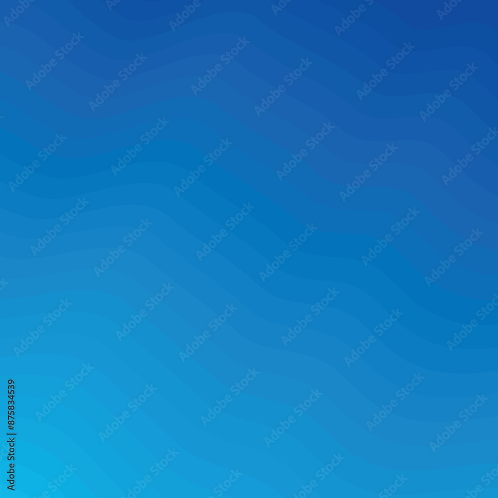 Blue Gradient Background with Subtle Wavy Lines
