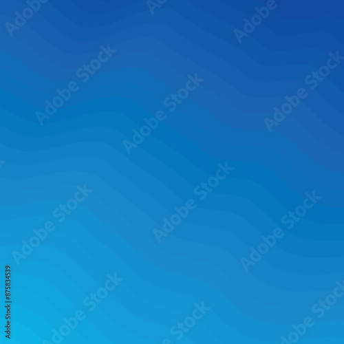 Blue Gradient Background with Subtle Wavy Lines
