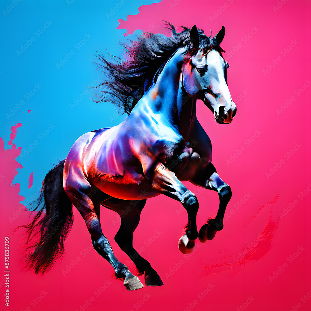 horse running horse running