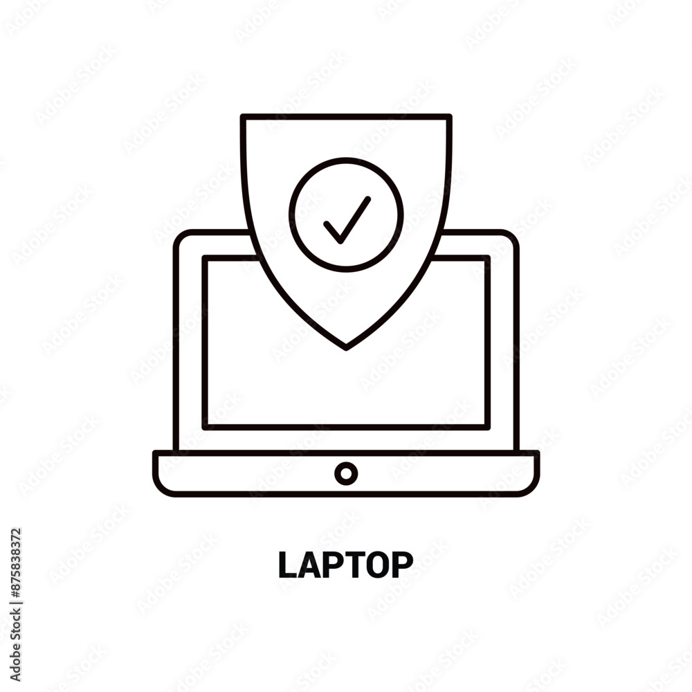 Business safety and security Line icon set. isolated on a white background. vector illustration Business safety and security Line icon set. isolated on a white background. vector illustration