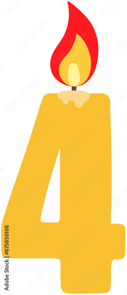 Obraz premium 숫자