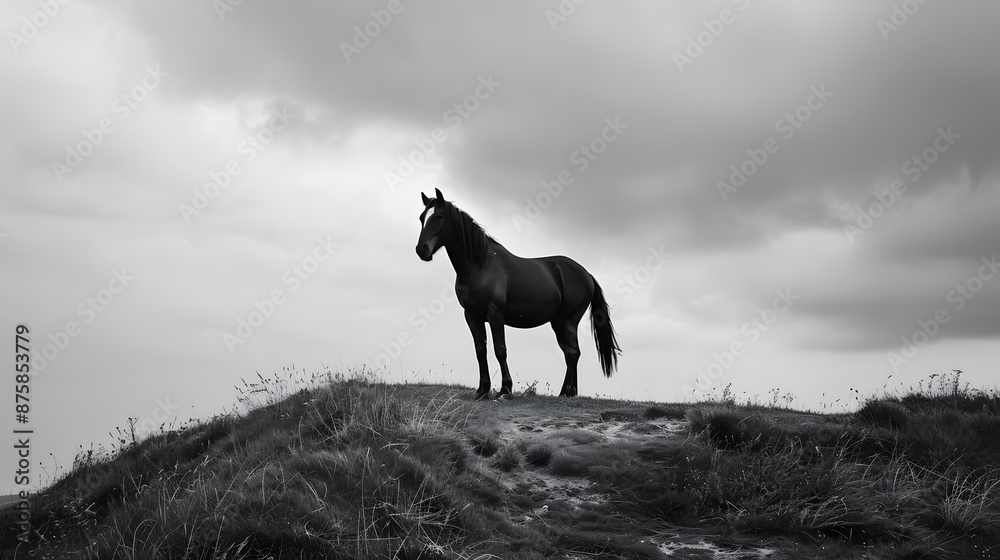 vector horse silhouette vector horse silhouette