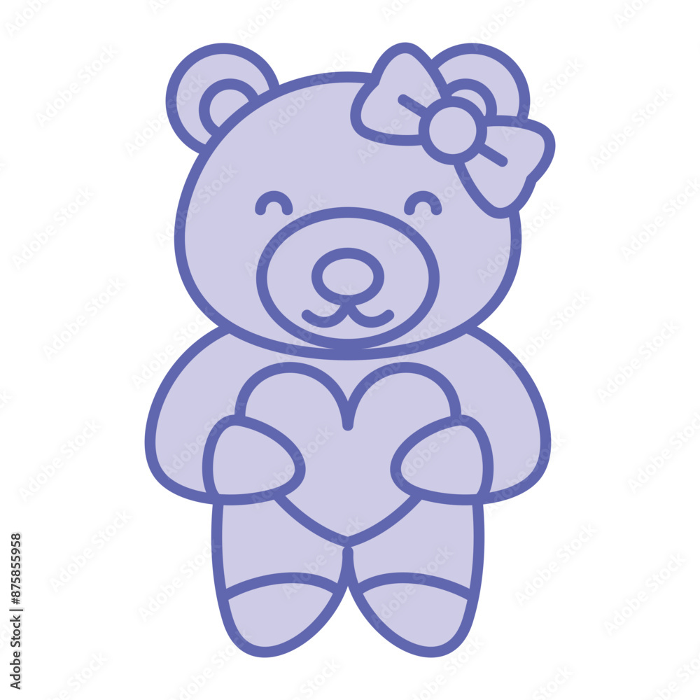 Obraz premium Teddy Bear Icon