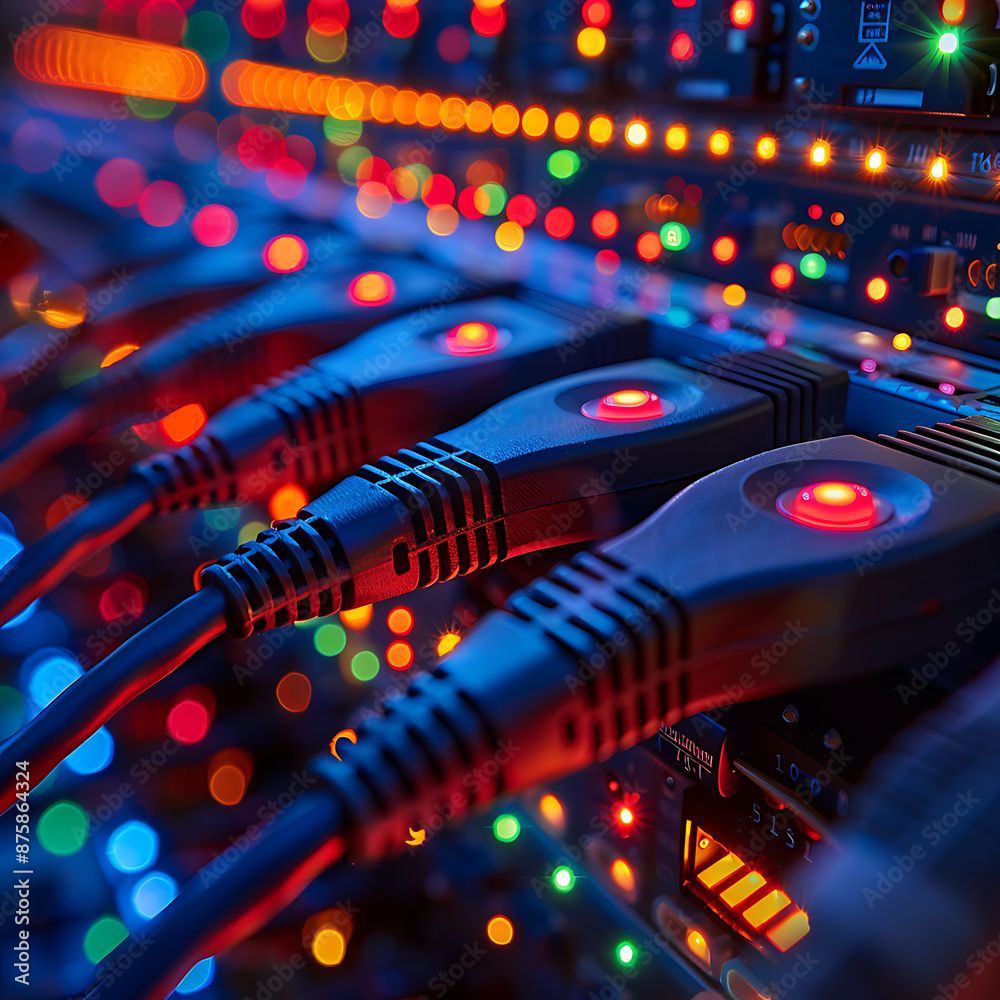 Realistic Network Infrastructure Setup - Technology Banner
