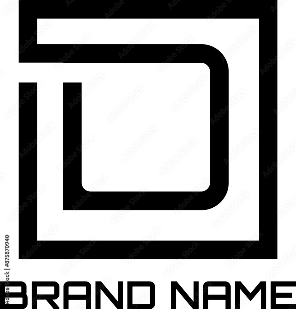 D square logo design concept D square logo design concept