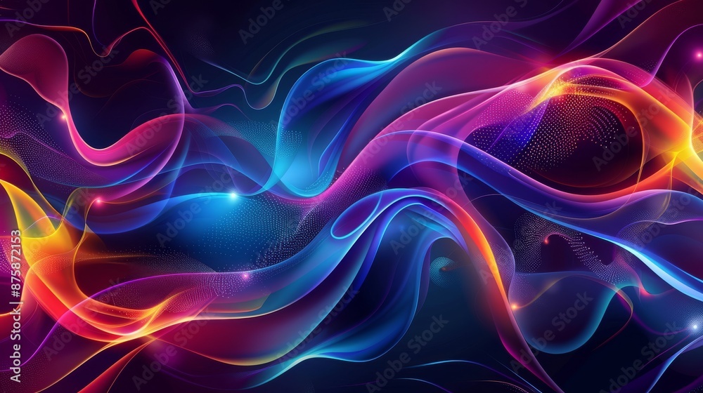 A highresolution abstract background with vibrant colors and dynamic shapes perfect for digital and graphic design projects A highresolution abstract background with vibrant colors and dynamic shapes perfect for digital and graphic design projects