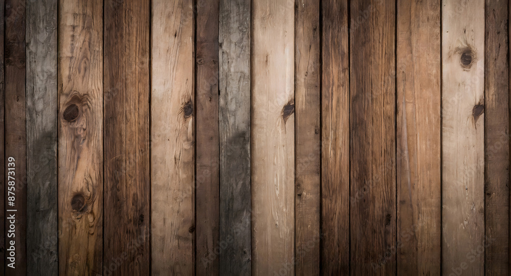 grunge wood panels. Generative AI. grunge wood panels. Generative AI.