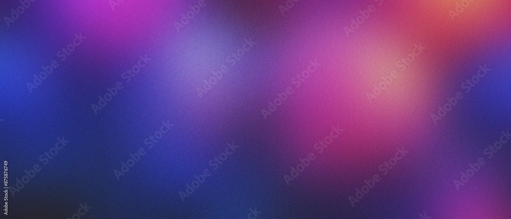Vibrant Abstract Background with Gradient Colors of Blue, Purple, and Pink for Creative Design Projects, blurred noise, and grainy texture Vibrant Abstract Background with Gradient Colors of Blue, Purple, and Pink for Creative Design Projects, blurred noise, and grainy texture