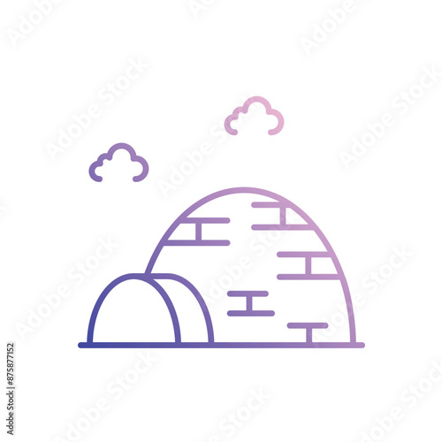 Igloo vector icon