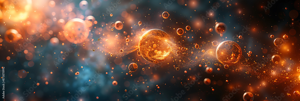 Quantum Computing Principles: Abstract Illustration Quantum Computing Principles: Abstract Illustration