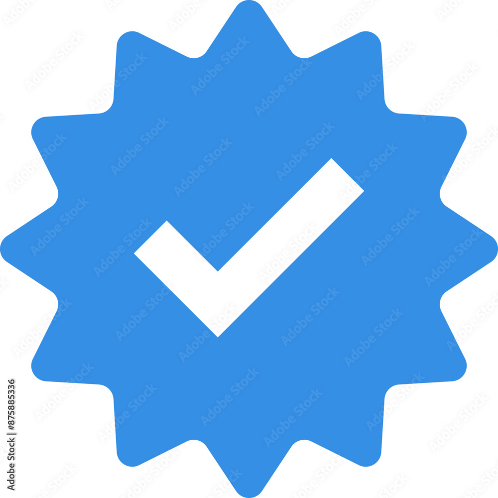 Checkmark Verified Icon Symbol badge
