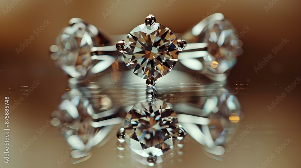 Fototapeta premium diamond ring