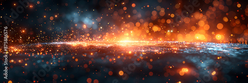 Database Management System Control Panel - Empty Canvas for Data Input