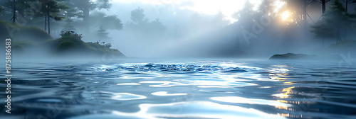 Database Design Concept with Empty Canvas