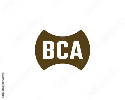 BCA Logo design vector template. BCA logo design. photo