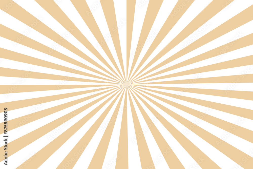 Fototapeta premium NavajoWhite Sunburst for the background. flag of japanese. The rising sun..
