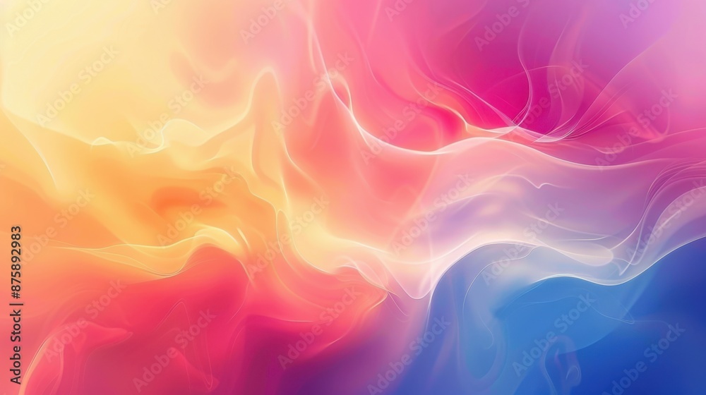 Fototapeta premium Smooth gradient background