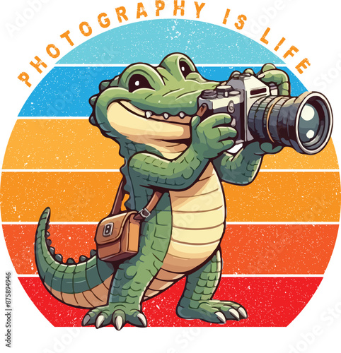 Photography is life photography day t-shirt design