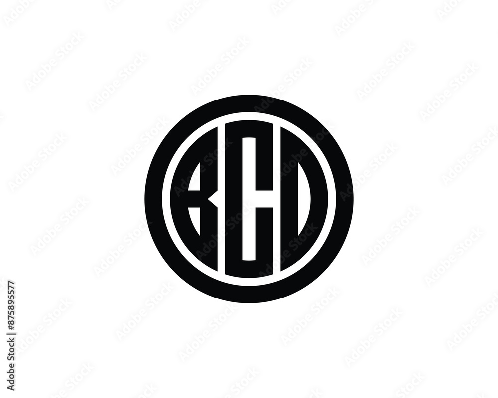 BCD logo design vector template. BCD logo design. BCD logo design vector template. BCD logo design.