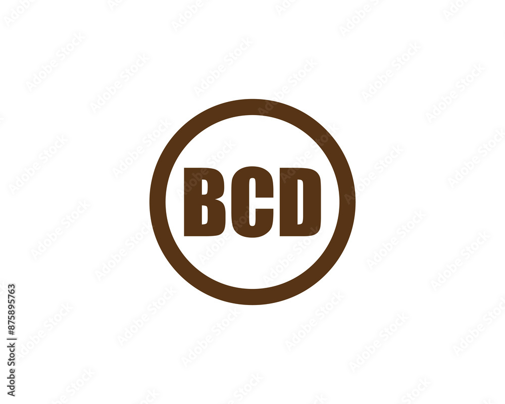 BCD logo design vector template. BCD logo design. BCD logo design vector template. BCD logo design.
