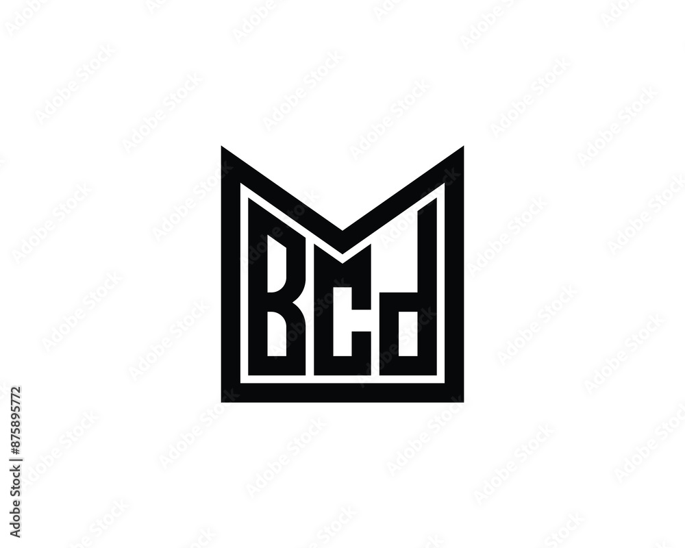 BCD logo design vector template. BCD logo design. BCD logo design vector template. BCD logo design.