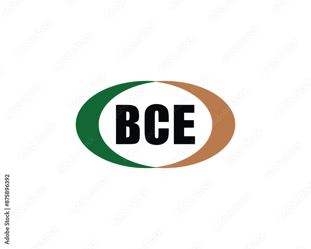 BCE logo design vector template. BCE logo design. BCE logo design vector template. BCE logo design.