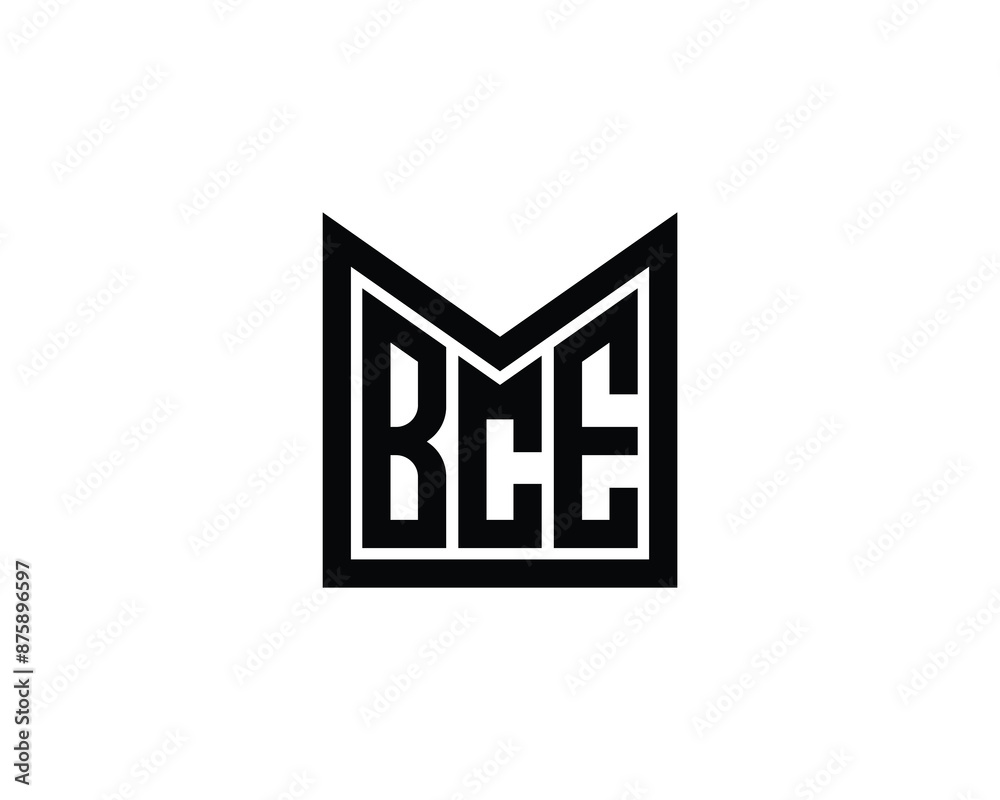 BCE logo design vector template. BCE logo design. BCE logo design vector template. BCE logo design.