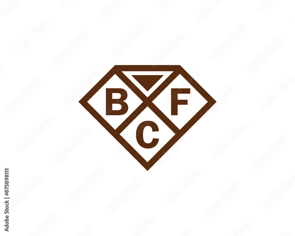 BCF logo design vector template. BCF logo design. BCF logo design vector template. BCF logo design.