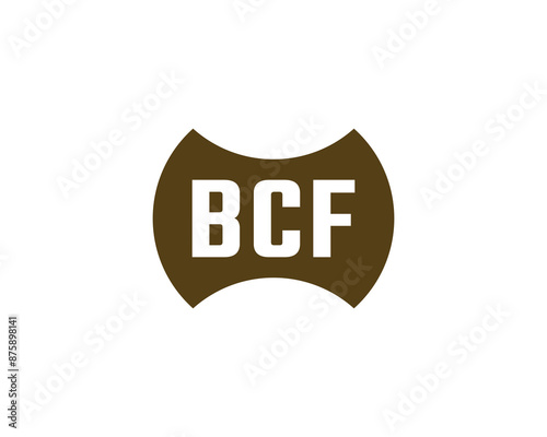 BCF logo design vector template. BCF logo design. photo