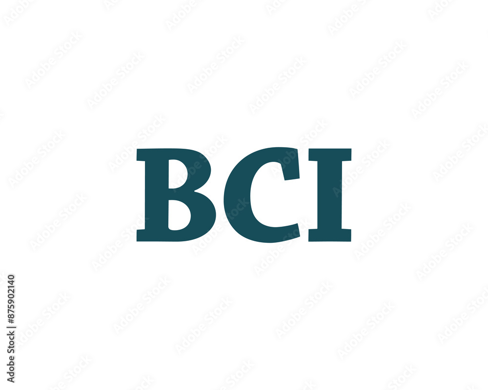 BCI logo design vector template. BCI logo design. BCI logo design vector template. BCI logo design.