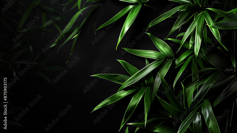 abstract background bamboo leaves abstract background bamboo leaves